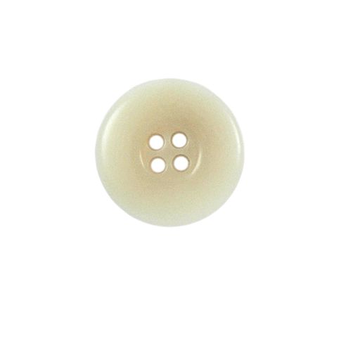 Bouton incurvé Carolina 18 mm - Blanc