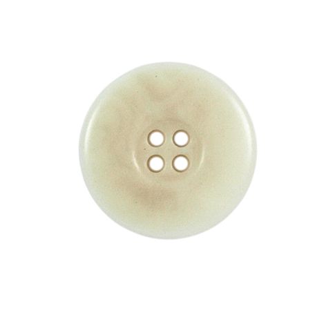 Bouton incurvé Carolina 22 mm - Blanc