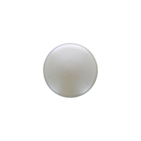 Bouton Mario nacré 12 mm - Blanc