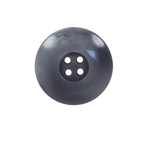 Bouton incurvé nacré Vera 22 mm - Gris