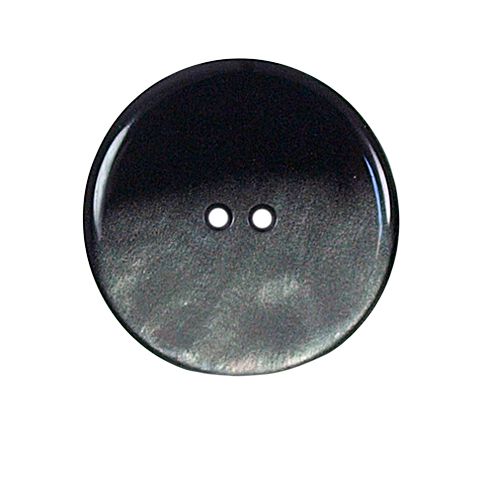 Bouton Calvin relief 27 mm - Gris