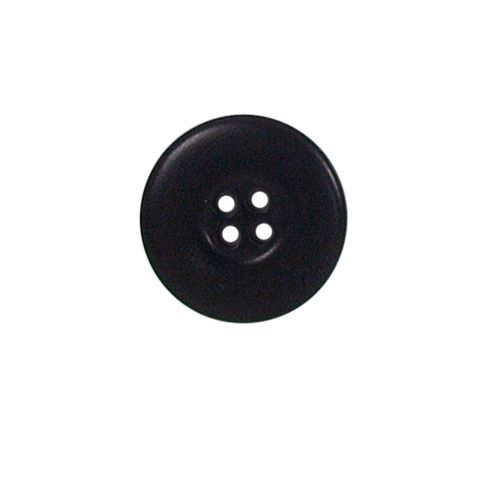 Bouton incurvé Carolina 18 mm - Noir