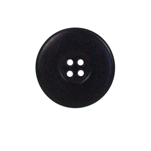 Bouton incurvé Carolina 22 mm - Noir
