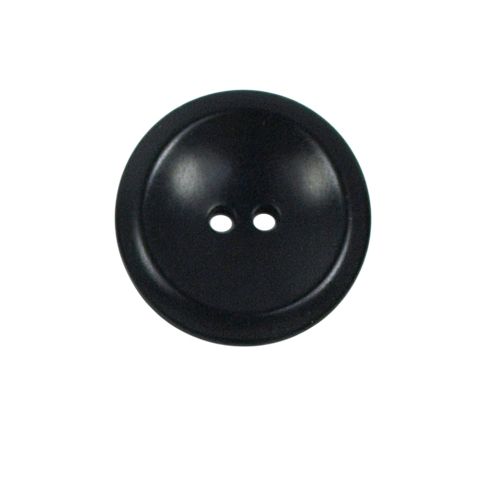 Bouton Carlota incurvé 22 mm - Noir