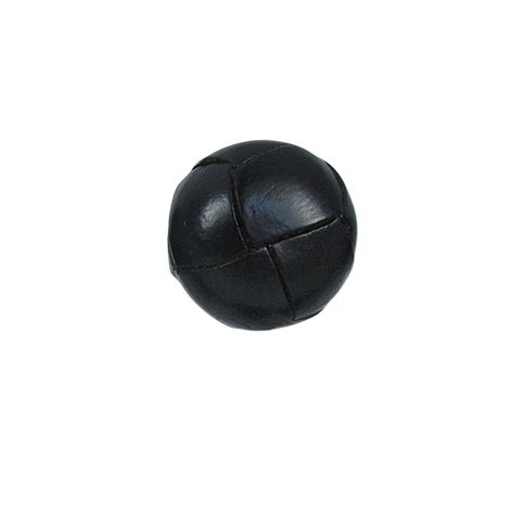 Bouton Giustina effet capitonné 15 mm - Noir