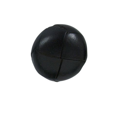 Bouton Giustina effet capitonné 20 mm - Noir