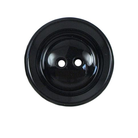 Bouton cuvette Jeanne 27 mm - Noir