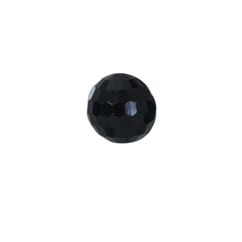 Bouton Joan demi-sphère 12 mm - Noir