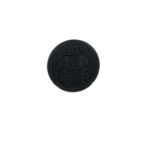 Bouton Franscico 15 mm - Noir
