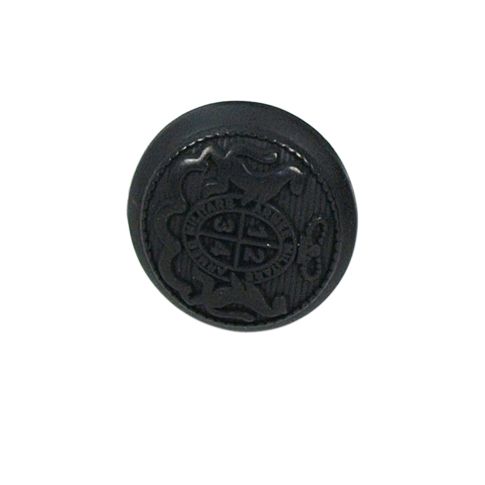 Bouton Raphael écusson de l'armée 20 mm - Noir