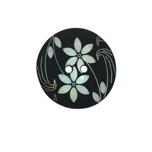 Bouton fleur Chantal 22 mm