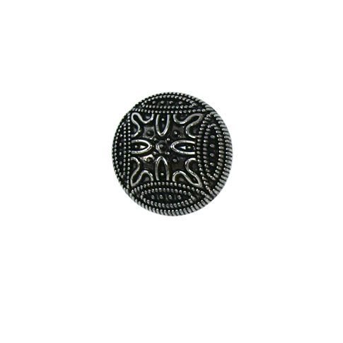 Bouton Franscico 15 mm - Argent