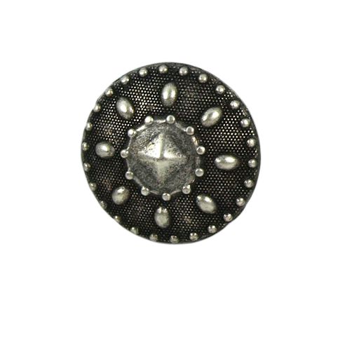 Bouton Léonardo métal 22 mm