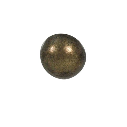 Bouton Gustav demi-sphère 15mm - Bronze
