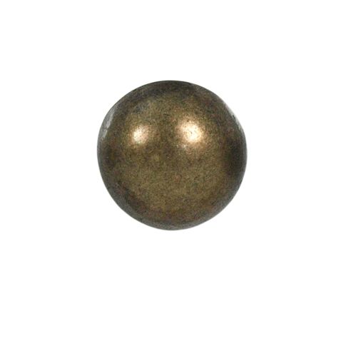 Bouton Gustav demi-sphère 18mm - Bronze
