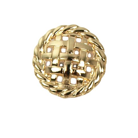 Bouton Edgard 22 mm - Or