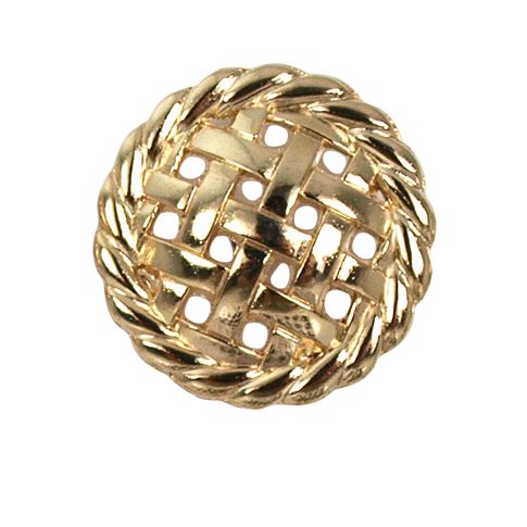 Bouton Edgard 27 mm - Or
