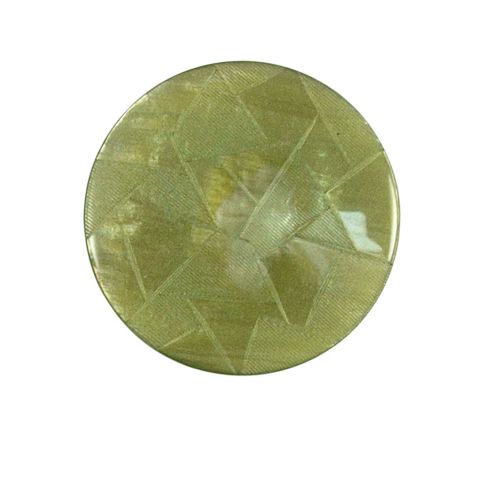 Bouton Emma triangle nacré 27 mm - Vert