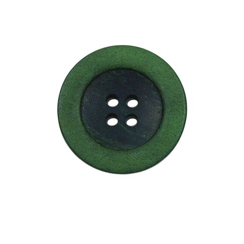 Bouton bicolore Giorgio 22 mm - Vert