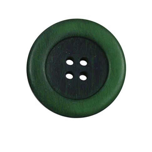 Bouton bicolore Giorgio 27 mm - Vert