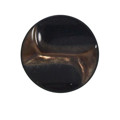 Bouton Calvin relief 27 mm - Marron