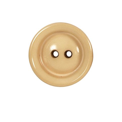 Bouton cuvette Jeanne 22 mm - Beige