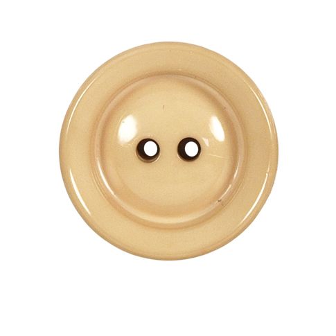 Bouton cuvette Jeanne 27 mm - Beige