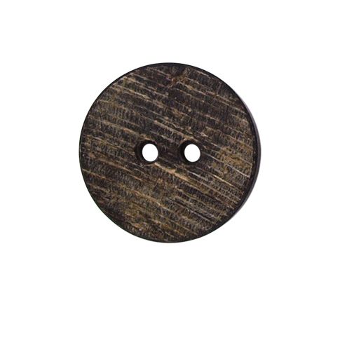 Bouton bois Raymond 22 mm - Noir