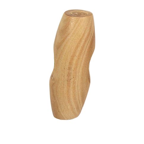 Bouton bûchette en bois - 30 mm 