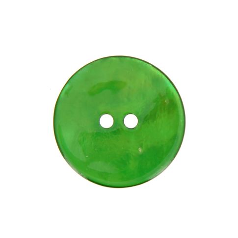 Boutons nacré 27 mm - Vert