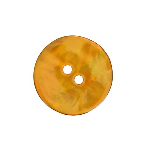 Boutons nacré 35 mm - Orange