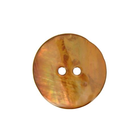 Boutons nacré 35 mm - Ocre