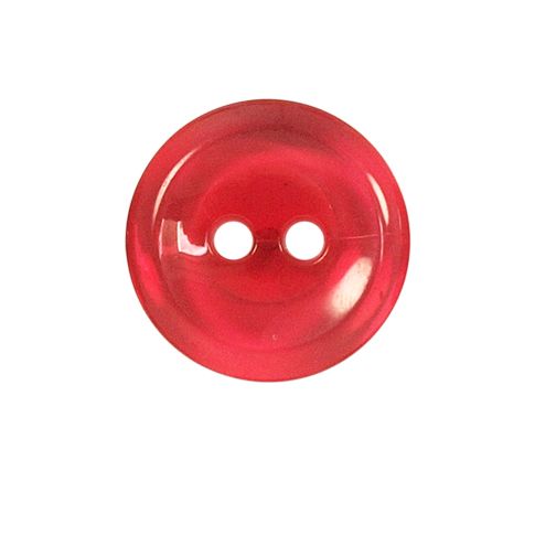 Bouton Cristobal transparent 22 mm - Rose