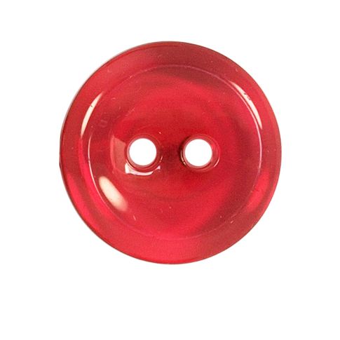 Bouton Cristobal transparent 27 mm - Rose