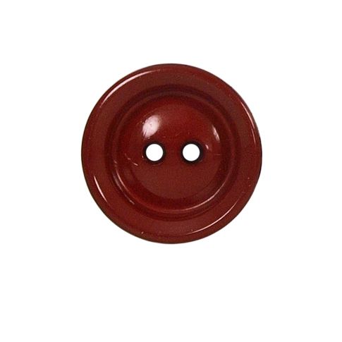 Bouton cuvette Jeanne 22 mm - Rouge