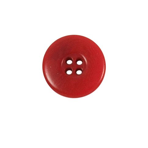 Bouton incurvé Carolina 18 mm - Rouge