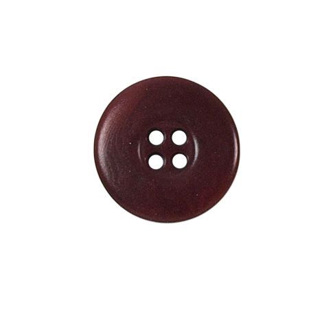 Bouton incurvé Carolina 18 mm - Bordeaux