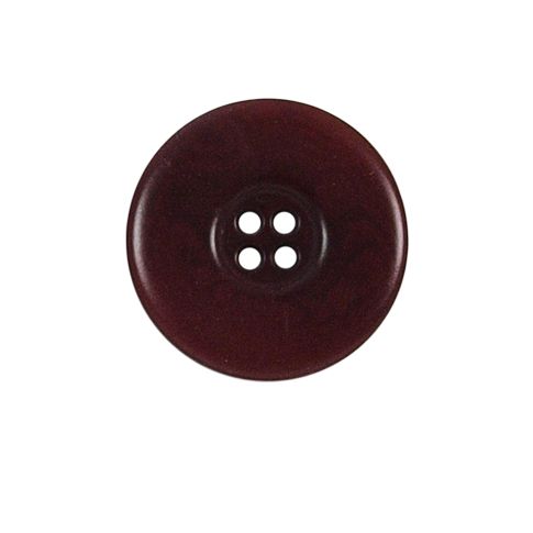 Bouton incurvé Carolina 22 mm - Bordeaux