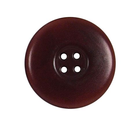 Bouton incurvé Carolina 27 mm - Bordeaux