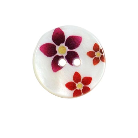Bouton fleur Mariella 22 mm