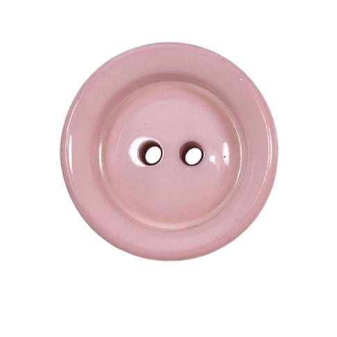 Bouton cuvette Jeanne 27 mm - Rose clair