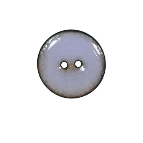 Bouton bois laqué Velentino 20 mm - Gris clair