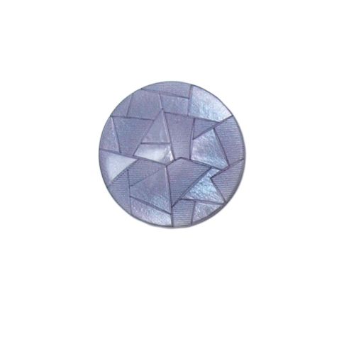 Bouton Emma triangle nacré 18 mm - Violet
