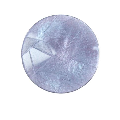 Bouton Emma triangle nacré 27 mm - Violet