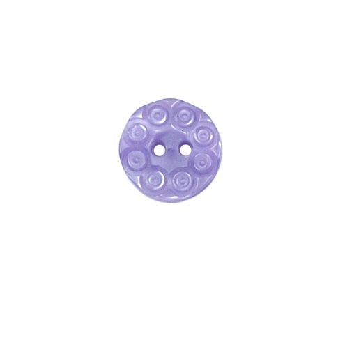 Bouton Victoria spirale fantaisie 13 mm - Violet clair