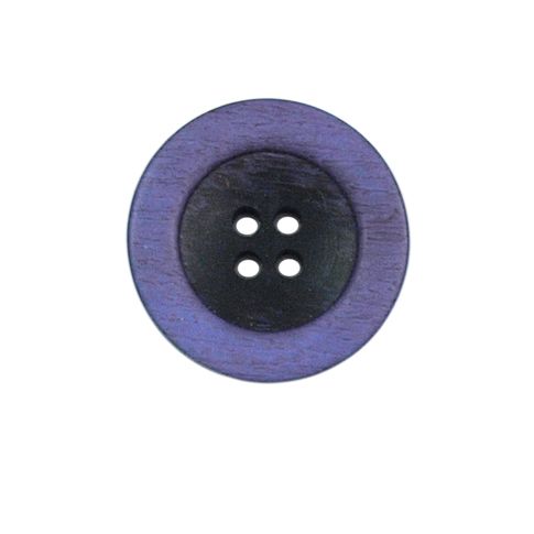 Bouton bicolore Giorgio 22 mm - Violet