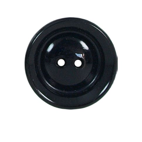 Bouton cuvette Jeanne 27 mm - Bleu marine