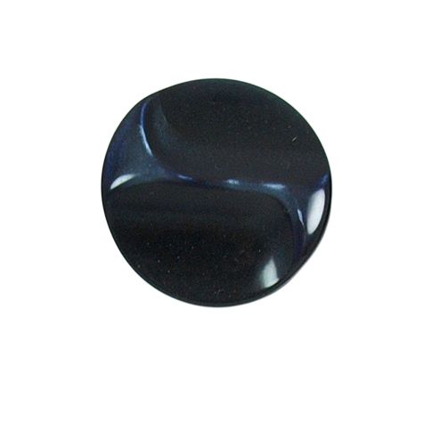 Bouton Calvin relief 27 mm - Noir