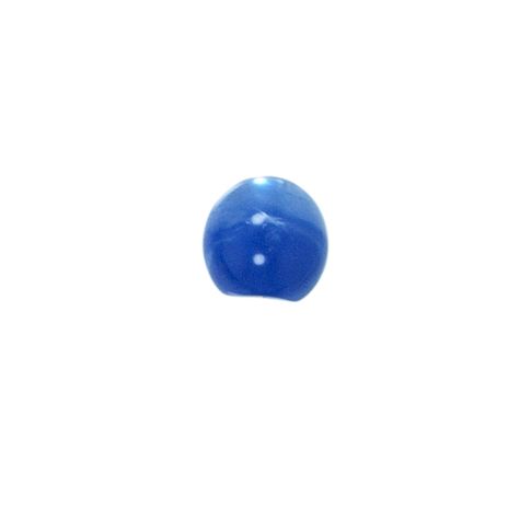 Bouton Guccio boule nacré 10 mm - Bleu
