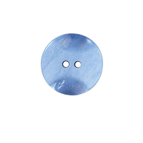 Bouton relief Vivienne 18 mm - Bleu